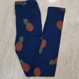 Pineapple Lularoe Leggings